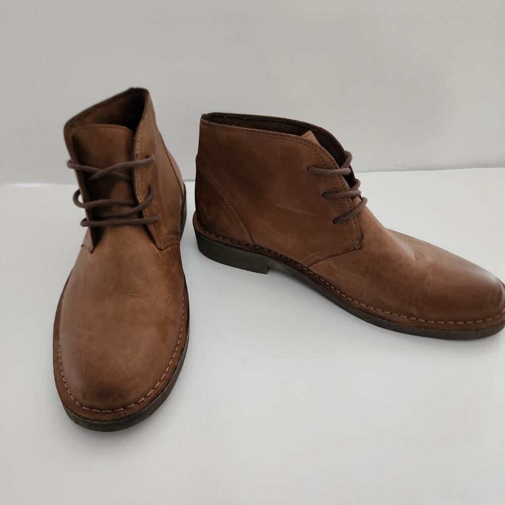 Dockers Brown Tussock Chukka Leather‎ Boots mens size 11 M
